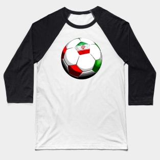 Iran Soccer Baseball T-Shirt